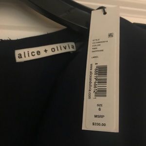 Alice and Olivia dress